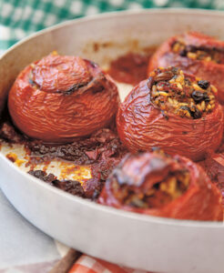 Gemista: Stuffed Tomatoes and Peppers Recipe Image